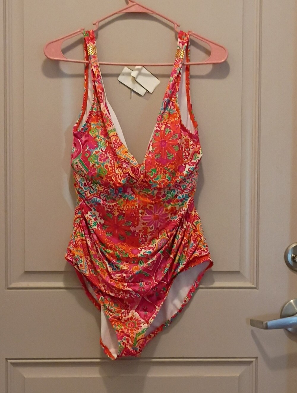 Lauren Ralph Lauren Multicolor One Piece Swimsuit Size 12